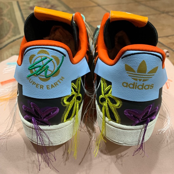 adidas gazelle silver green womens adidas Consortium x Sean Wotherspoon Superstar Superearth